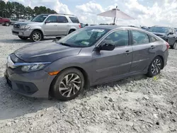 Salvage cars for sale at Loganville, GA auction: 2016 Honda Civic EX