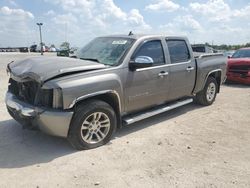 Chevrolet salvage cars for sale: 2007 Chevrolet Silverado C1500 Crew Cab