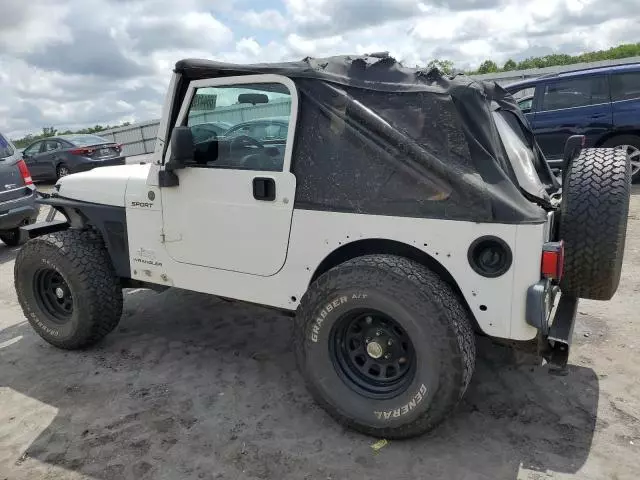 2004 Jeep Wrangler / TJ Sport