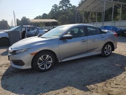 Salvage cars for sale at Savannah, GA auction: 2018 Honda Civic LX