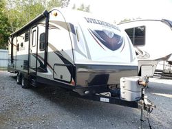 Salvage trucks for sale at Leroy, NY auction: 2016 Wildcat Trailer