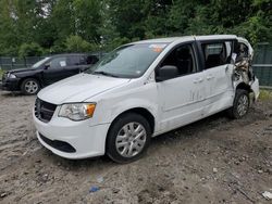 Salvage cars for sale from Copart Candia, NH: 2017 Dodge Grand Caravan SE