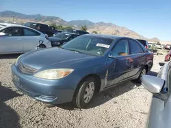 Toyota salvage cars for sale: 2004 Toyota Camry LE