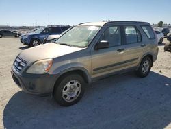 Salvage cars for sale at Antelope, CA auction: 2006 Honda CR-V LX