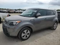 Salvage cars for sale from Copart San Antonio, TX: 2016 KIA Soul