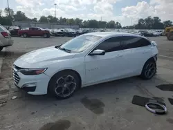 Salvage cars for sale at Fort Wayne, IN auction: 2020 Chevrolet Malibu LT