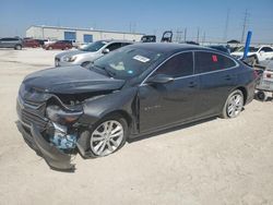 Carros salvage sin ofertas aún a la venta en subasta: 2018 Chevrolet Malibu LT