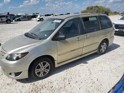 Salvage cars for sale from Copart Taylor, TX: 2004 Mazda MPV Wagon