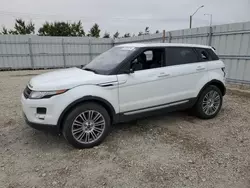 Land Rover salvage cars for sale: 2012 Land Rover Range Rover Evoque Prestige Premium