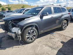 Salvage cars for sale from Copart Littleton, CO: 2023 Toyota Highlander Hybrid XLE