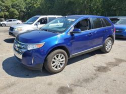 Salvage cars for sale at Austell, GA auction: 2014 Ford Edge Limited