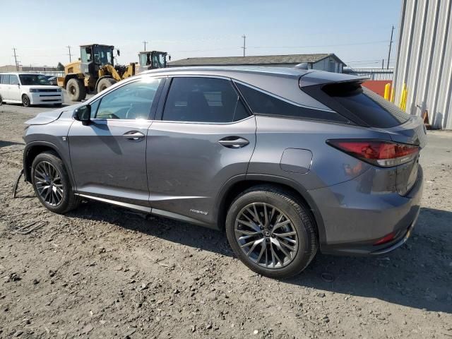 2022 Lexus RX 450H F Sport