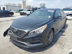 Salvage cars for sale at New Orleans, LA auction: 2015 Hyundai Sonata Sport