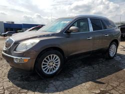 Salvage cars for sale at Woodhaven, MI auction: 2010 Buick Enclave CXL