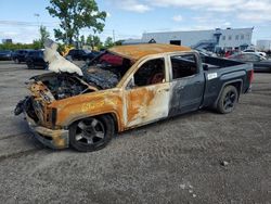 Salvage trucks for sale at Montreal Est, QC auction: 2017 GMC Sierra K1500 SLE