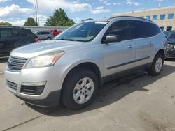 Chevrolet salvage cars for sale: 2013 Chevrolet Traverse LS