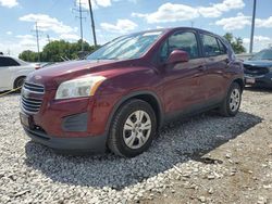 Salvage cars for sale from Copart Columbus, OH: 2016 Chevrolet Trax LS