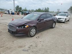 Ford salvage cars for sale: 2013 Ford Fusion S