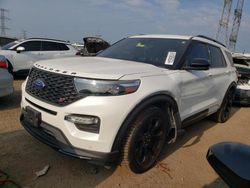 Ford salvage cars for sale: 2020 Ford Explorer ST