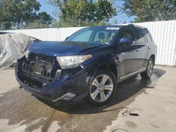 Salvage cars for sale at Bridgeton, MO auction: 2013 Toyota Highlander Limited