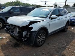 Volkswagen salvage cars for sale: 2020 Volkswagen Tiguan SE