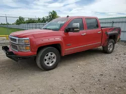 Salvage cars for sale at Houston, TX auction: 2014 Chevrolet Silverado K1500 LTZ