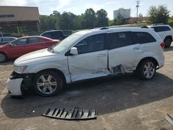 Carros salvage a la venta en subasta: 2012 Dodge Journey Crew