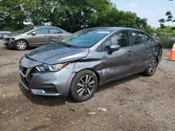 Salvage cars for sale at Baltimore, MD auction: 2021 Nissan Versa SV