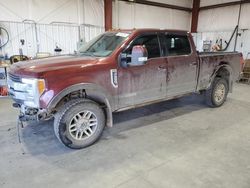 Salvage cars for sale from Copart Billings, MT: 2017 Ford F250 Super Duty