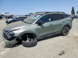 Salvage cars for sale at Vallejo, CA auction: 2024 KIA Sportage X Line