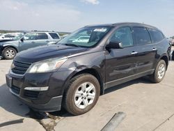 Chevrolet salvage cars for sale: 2017 Chevrolet Traverse LS