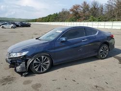 Salvage cars for sale at Brookhaven, NY auction: 2017 Honda Accord EXL