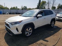 Salvage cars for sale at Bowmanville, ON auction: 2021 Toyota Rav4 Limited