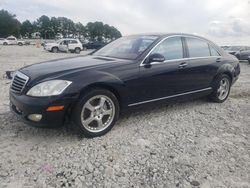 Salvage cars for sale at Loganville, GA auction: 2009 Mercedes-Benz S 550