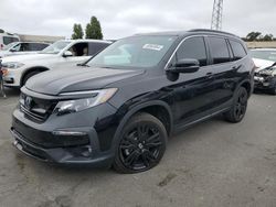 Salvage cars for sale at Hayward, CA auction: 2021 Honda Pilot SE