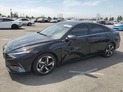 Vehiculos salvage en venta de Copart Rancho Cucamonga, CA: 2021 Hyundai Elantra Limited