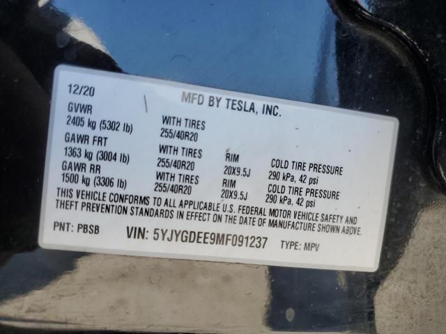 2021 Tesla Model Y