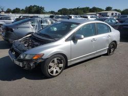 Honda salvage cars for sale: 2007 Honda Civic LX