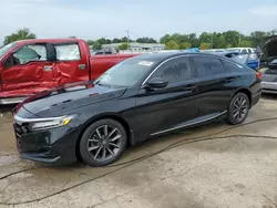 Salvage cars for sale at Louisville, KY auction: 2021 Honda Accord EXL