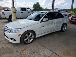 Mercedes-Benz salvage cars for sale: 2009 Mercedes-Benz C 350