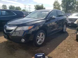 Salvage cars for sale at Elgin, IL auction: 2013 Acura RDX Technology