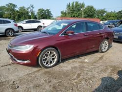 Salvage cars for sale at Baltimore, MD auction: 2016 Chrysler 200 C