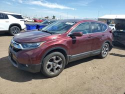 Honda salvage cars for sale: 2018 Honda CR-V EX