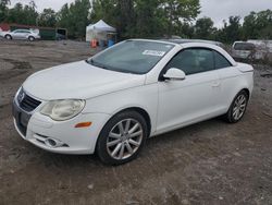 Salvage cars for sale at Baltimore, MD auction: 2007 Volkswagen EOS 2.0T Luxury