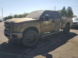 Salvage trucks for sale at Denver, CO auction: 2015 Ford F250 Super Duty