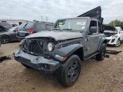 Salvage cars for sale at Elgin, IL auction: 2020 Jeep Wrangler Sport