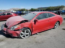 Salvage cars for sale at Las Vegas, NV auction: 2004 Toyota Camry Solara SE