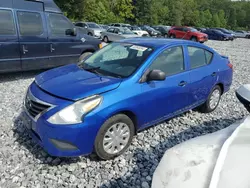 Salvage cars for sale at York Haven, PA auction: 2015 Nissan Versa S