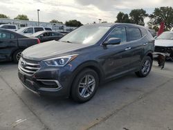 Salvage cars for sale at Sacramento, CA auction: 2017 Hyundai Santa FE Sport