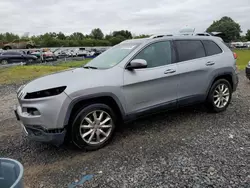 Salvage cars for sale at Hillsborough, NJ auction: 2014 Jeep Cherokee Limited